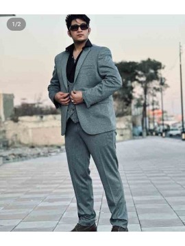 کت و شلوار جودون سایز بزرگ کد 2486